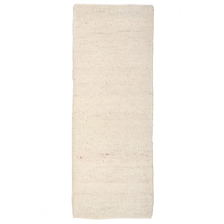 Μάλλινο χαλί 80x250 cm - λευκό - Classic Collection