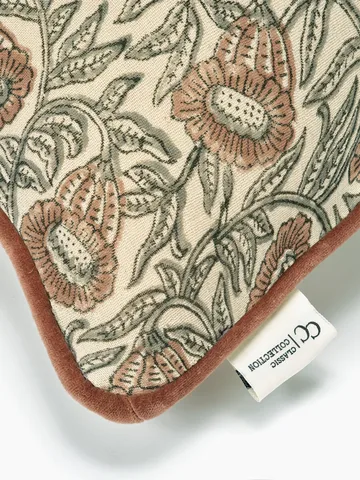 Θήκη μαξιλαριού Bell 50x50 εκ. - Mocha - Classic Collection