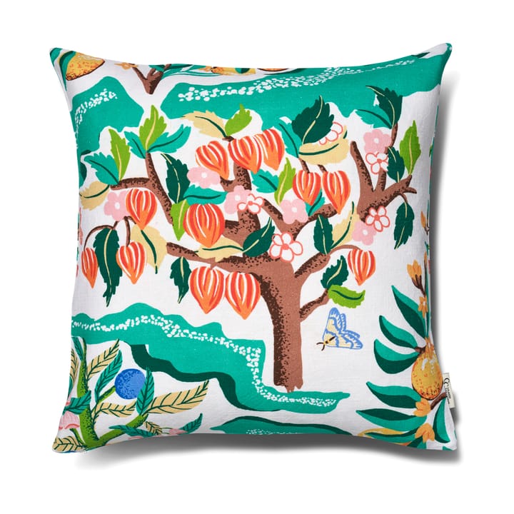 Θήκη μαξιλαριού Botanical Cherry 50x50 εκ. - White - Classic Collection