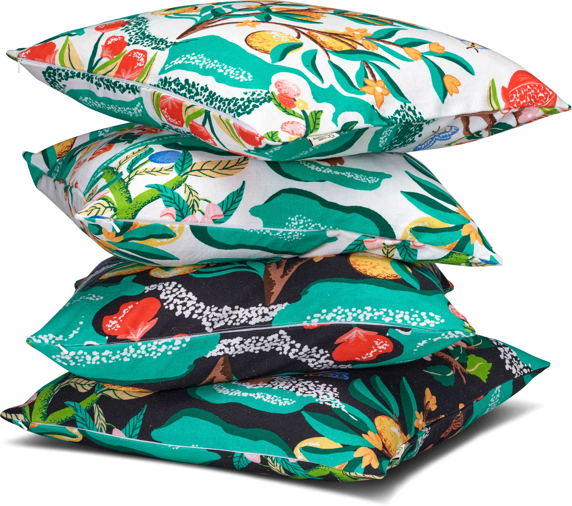 Botanical Cherry Θήκη μαξιλαριού 50x50 εκ., White Classic Collection