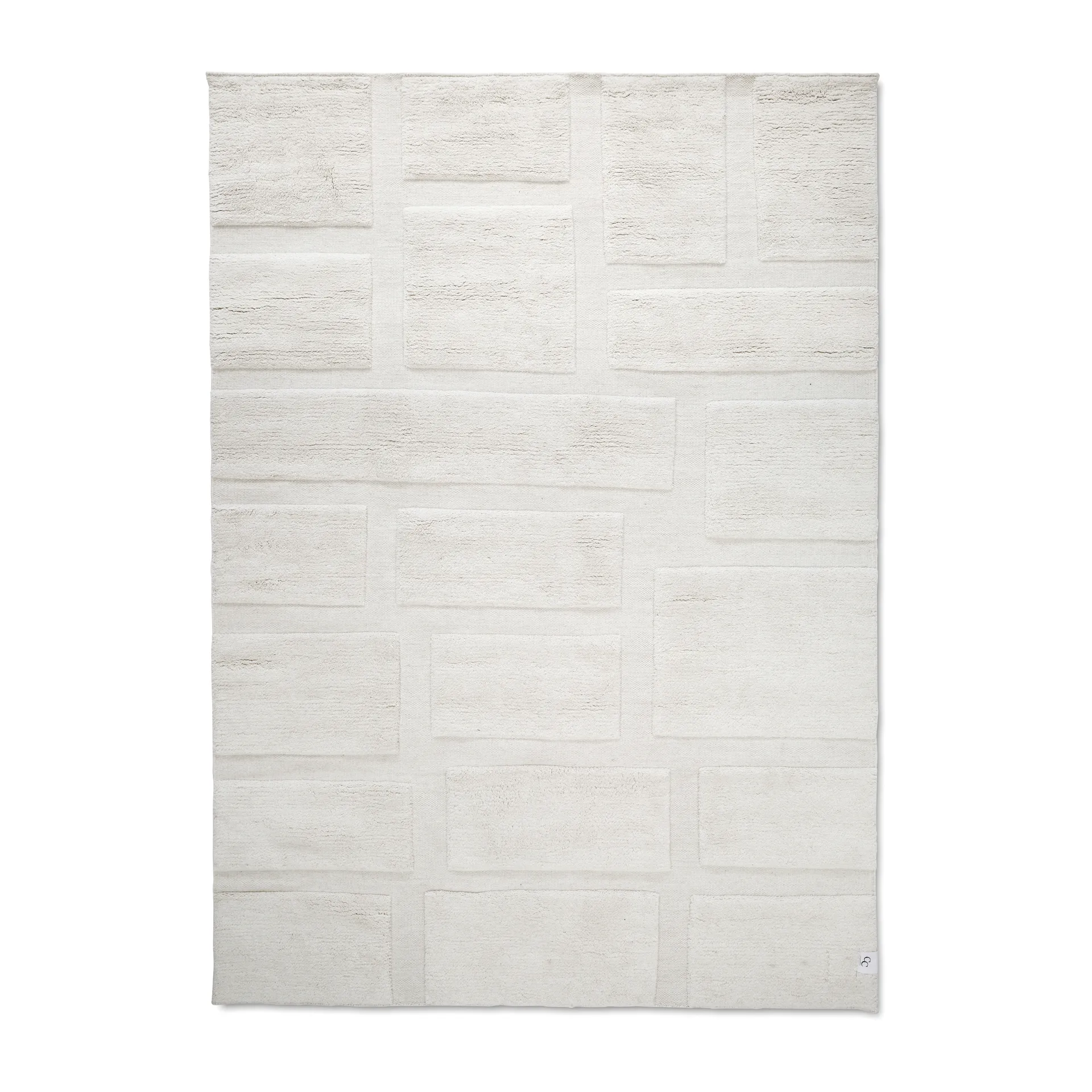 Μάλλινο χαλί Bricks 250x350 cm, Ivory Classic Collection