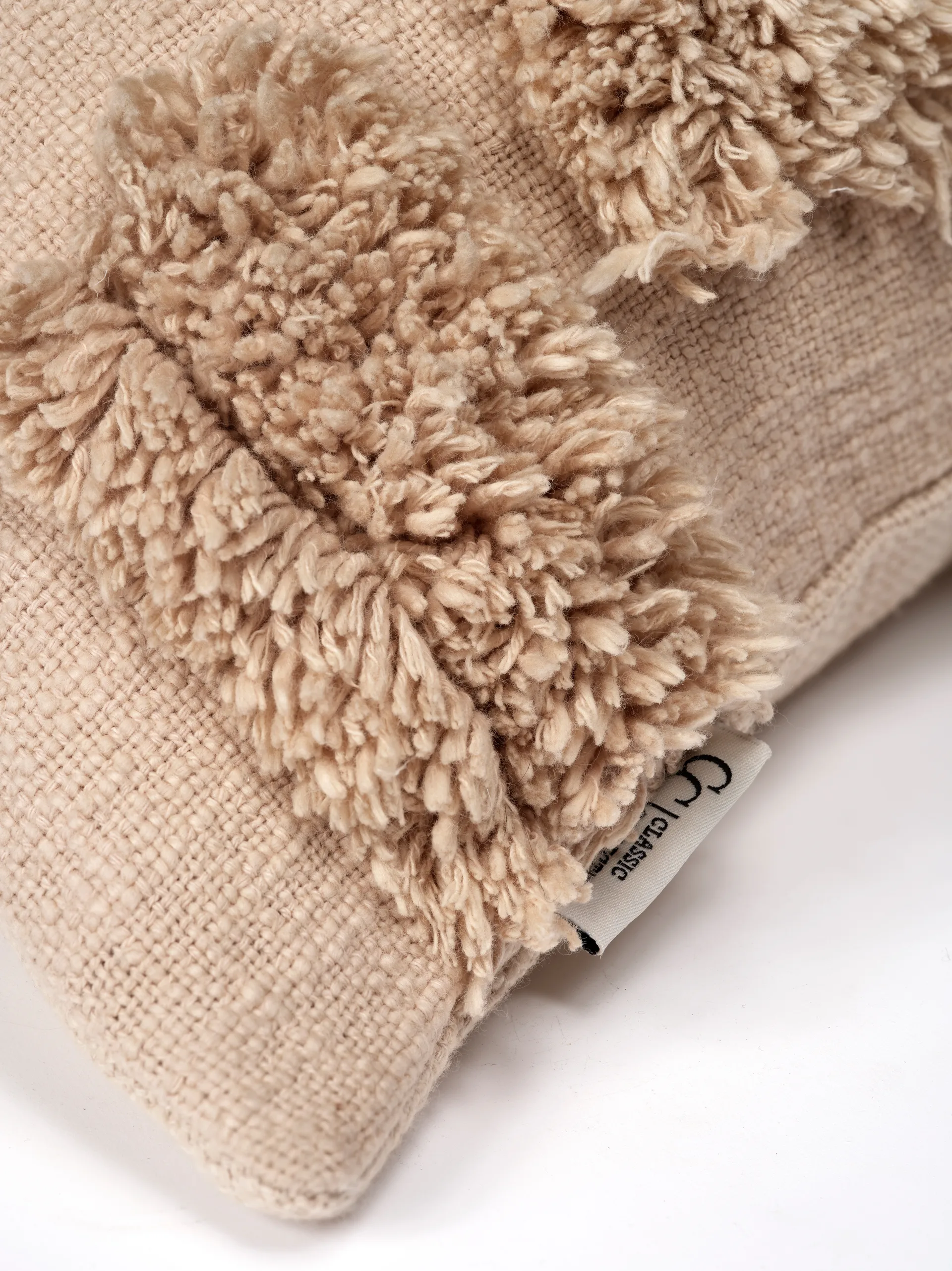 Κάλυμμα μαξιλαριού Bricks 50x50 εκ., Μπεζ Classic Collection