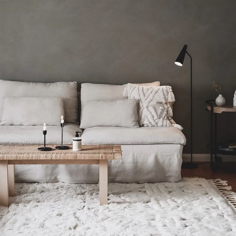 Χαλί Casablanca, Λευκό, 250x350 εκ Classic Collection