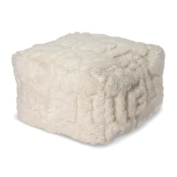 Casablanca πουφ 55x55 cm - λευκό - Classic Collection