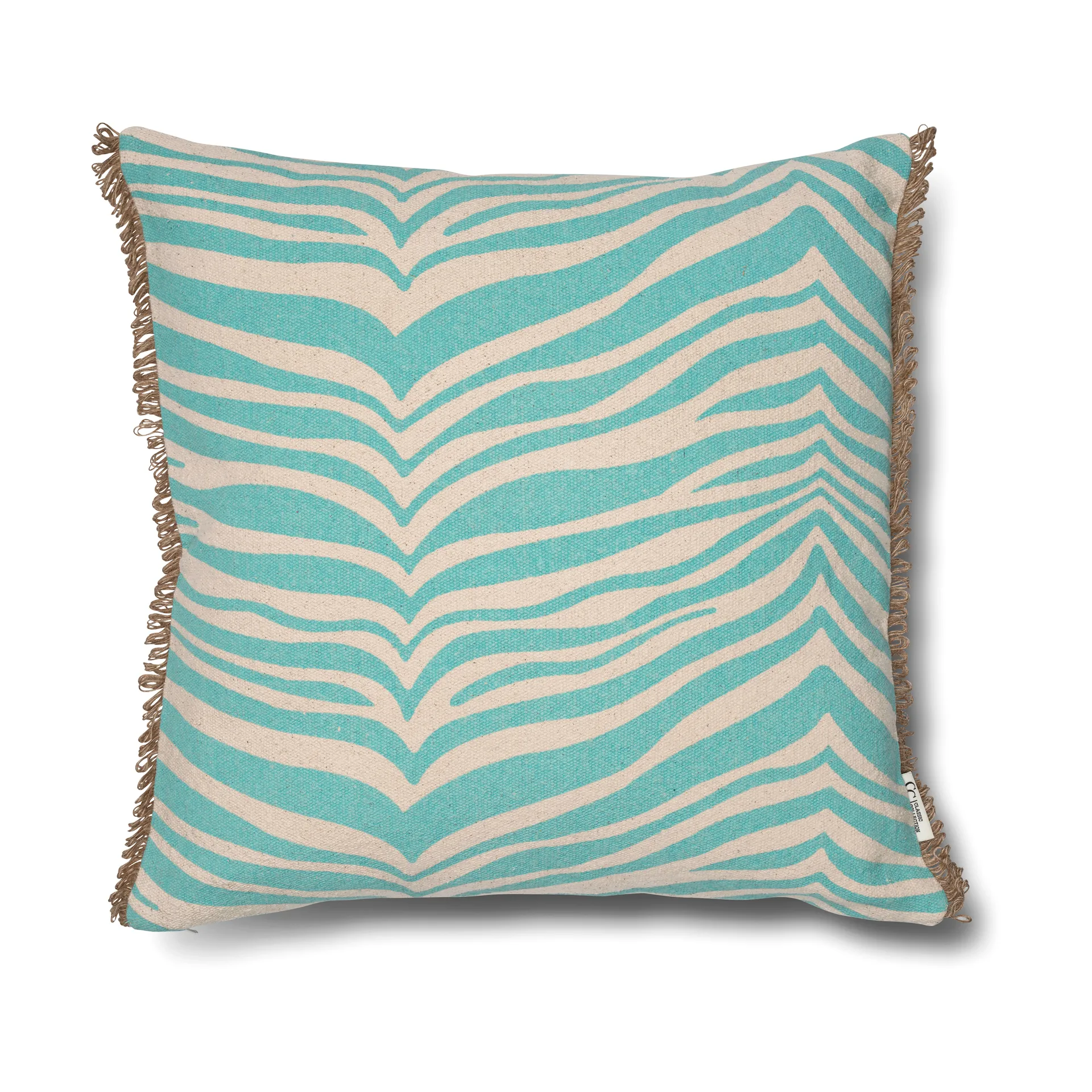 Classic Collection Zebra μαξιλάρι 50x50 εκ., Aqua Classic Collection