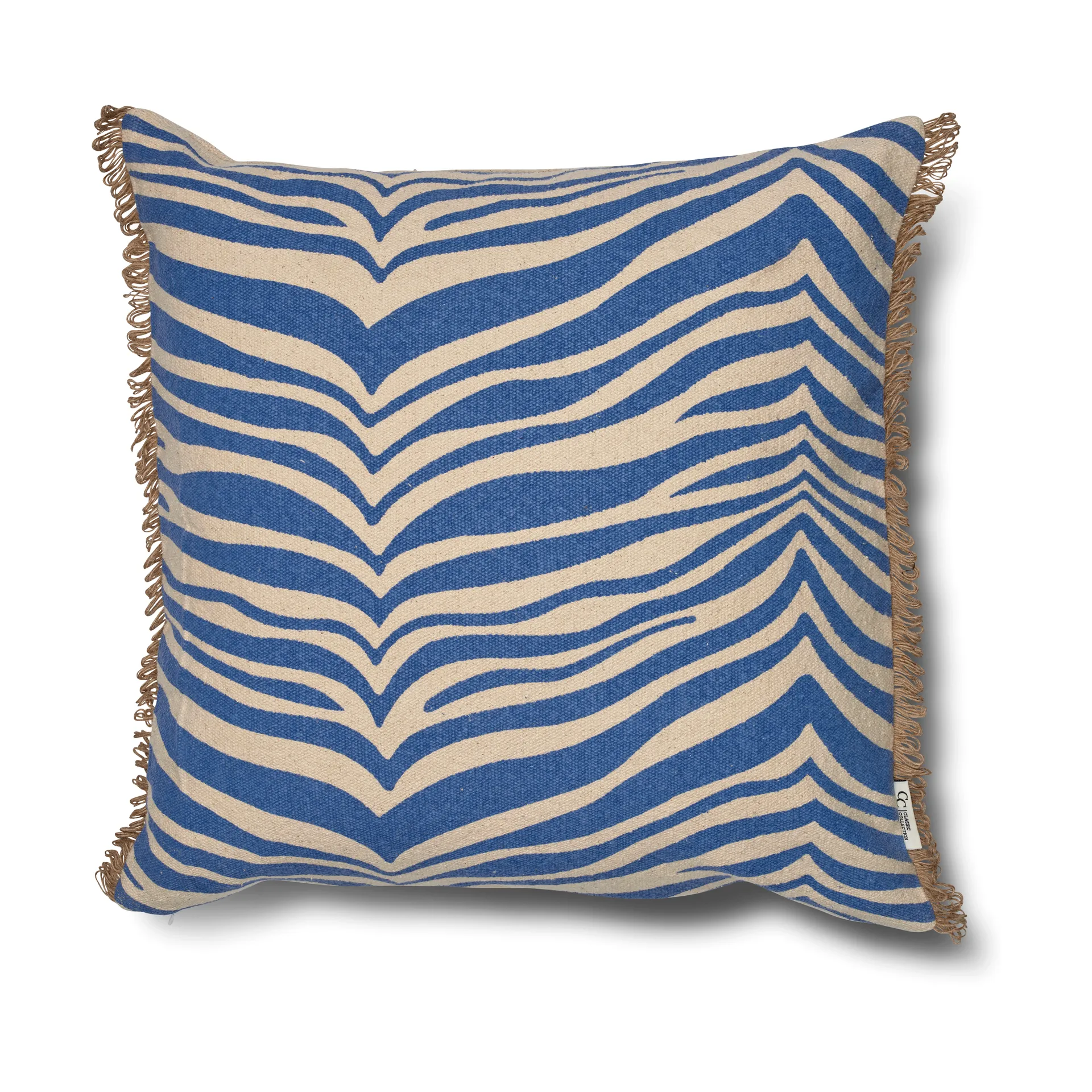 Classic Collection Zebra μαξιλάρι 50x50 εκ., Blue Classic Collection