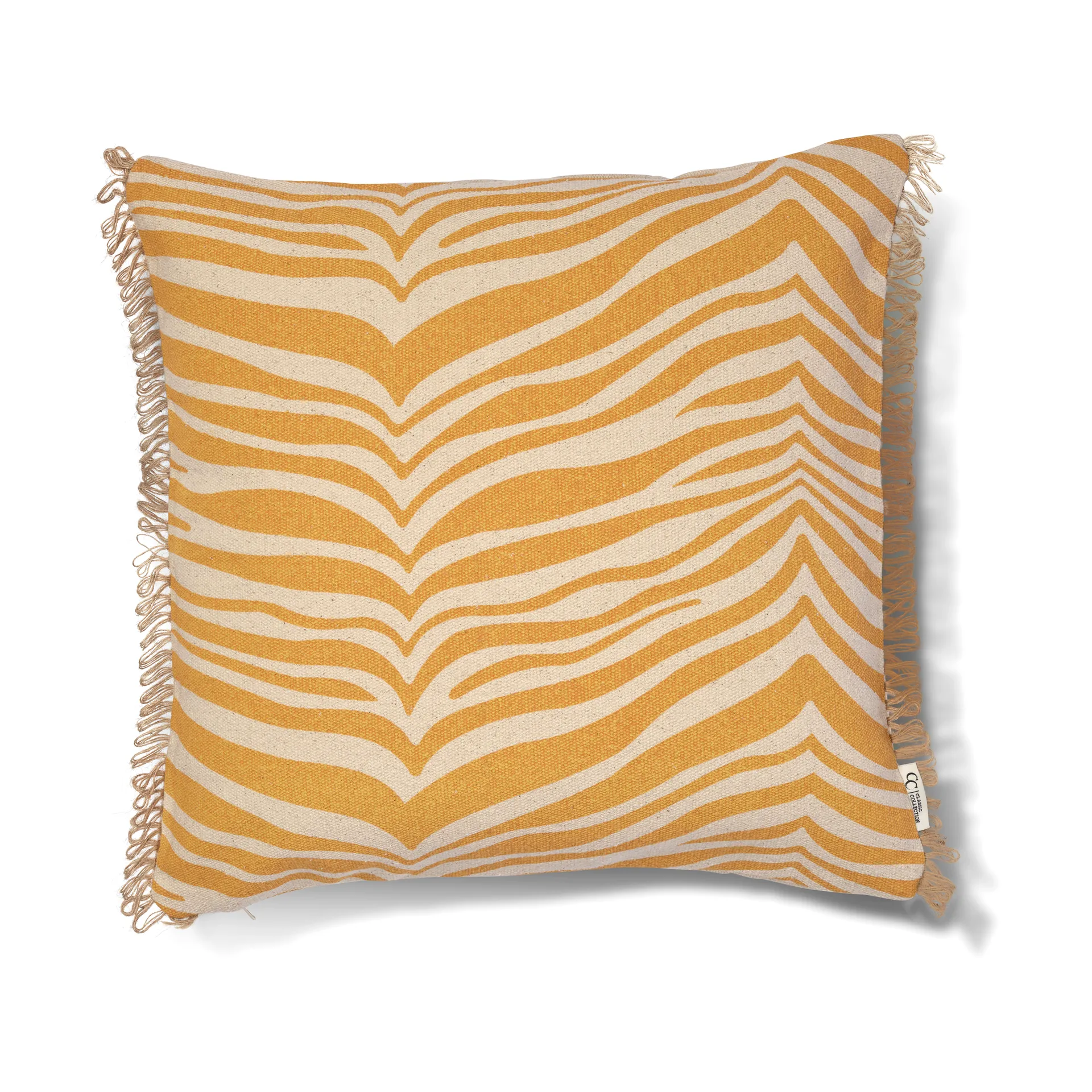 Classic Collection Zebra μαξιλάρι 50x50 εκ., Yellow Classic Collection