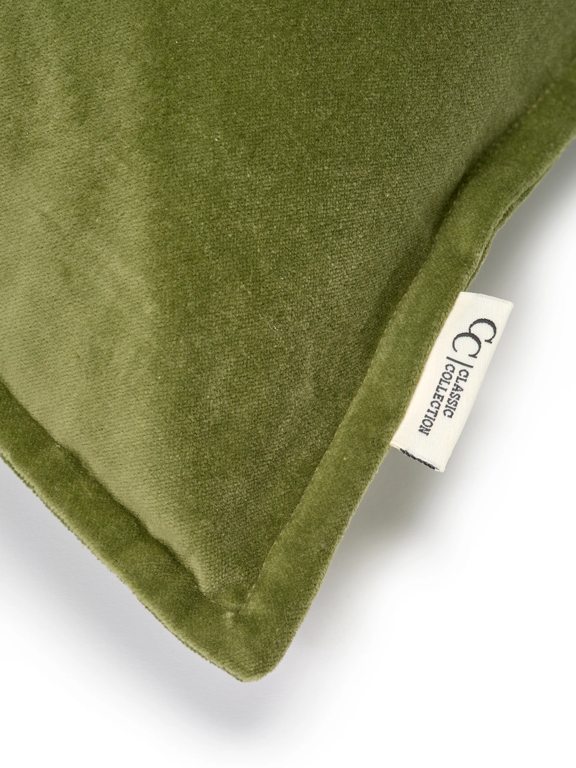 Classic Velvet μαξιλαροθήκη 50x50 εκ., Green Classic Collection