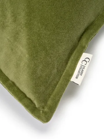 Classic Velvet μαξιλαροθήκη 50x50 εκ. - Green - Classic Collection