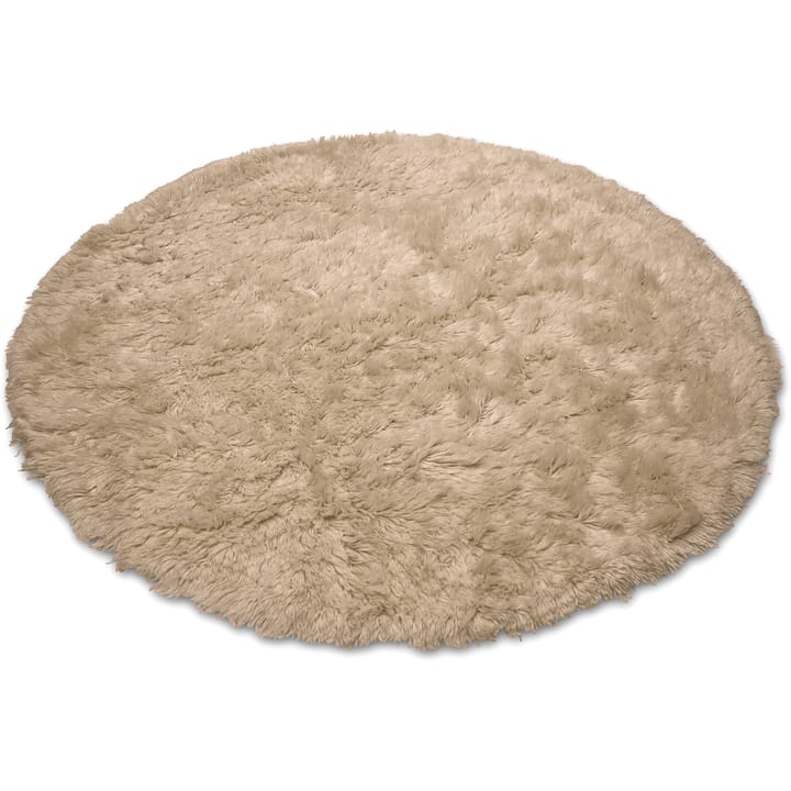 Cloudy μάλλινο χαλί Ø160 cm, Μπεζ Classic Collection