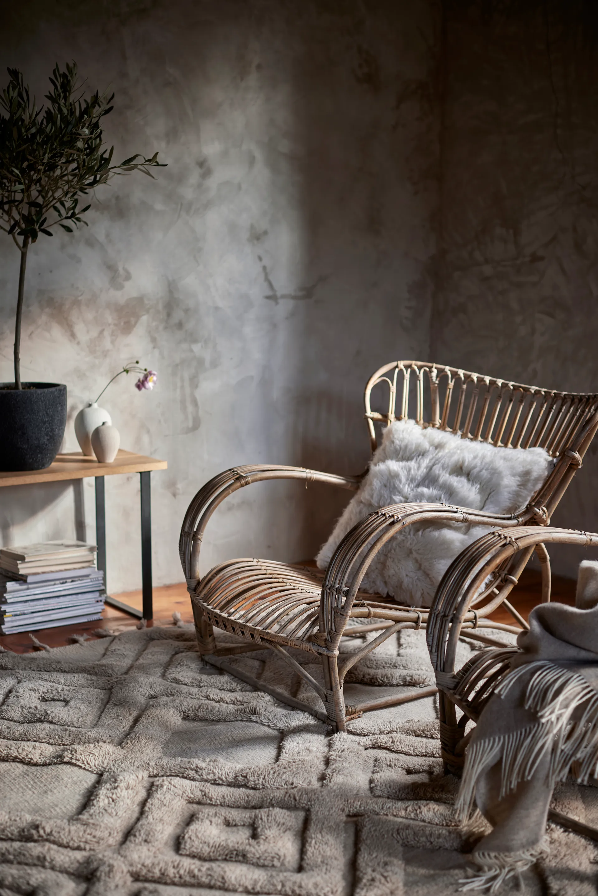 Copenhagen μάλλινο χαλί 200x300 cm, Μπεζ Classic Collection