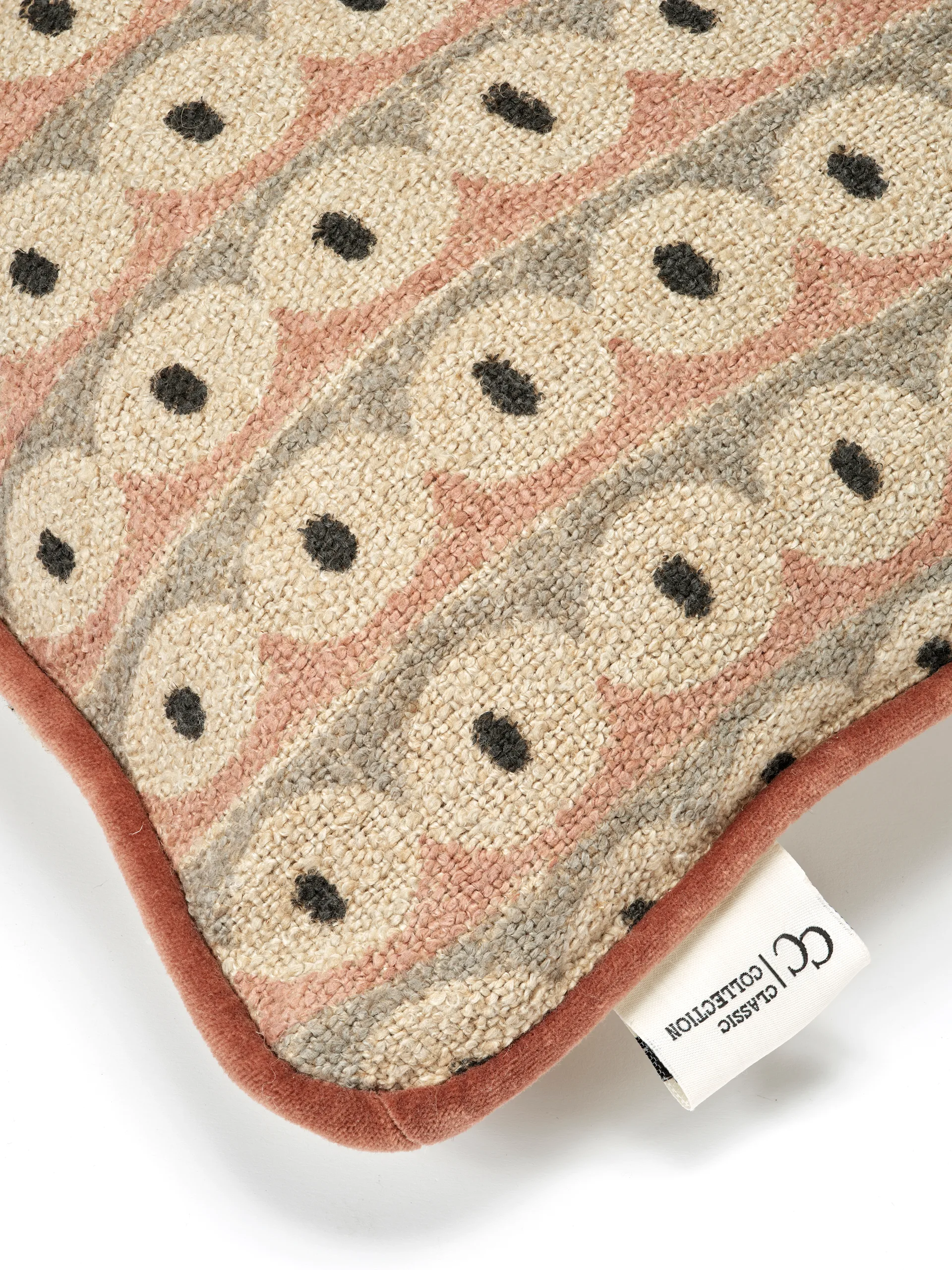 Dot μαξιλαροθήκη 40x60 εκ, Mocha Classic Collection