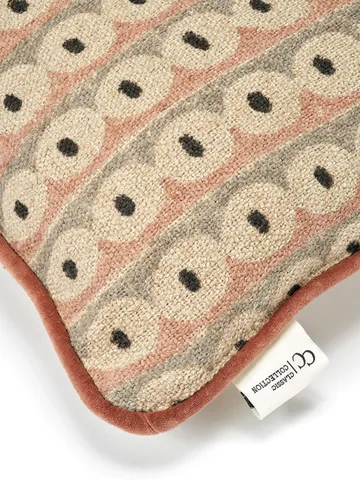 Dot μαξιλαροθήκη 40x60 εκ - Mocha - Classic Collection