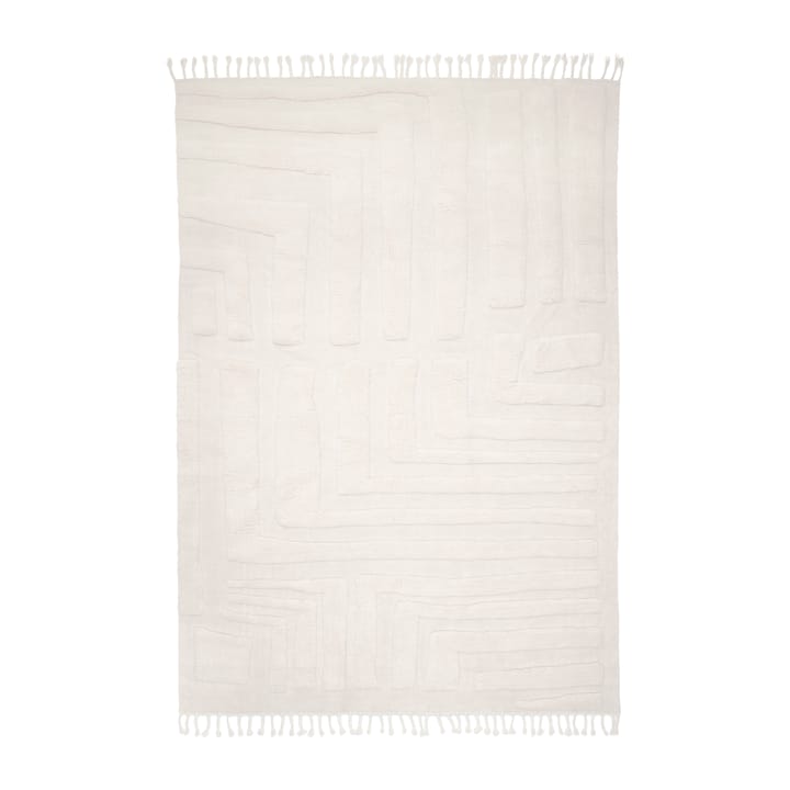 Μάλλινο χαλί, Field, 170x230 εκ, Ιβουάρ Classic Collection