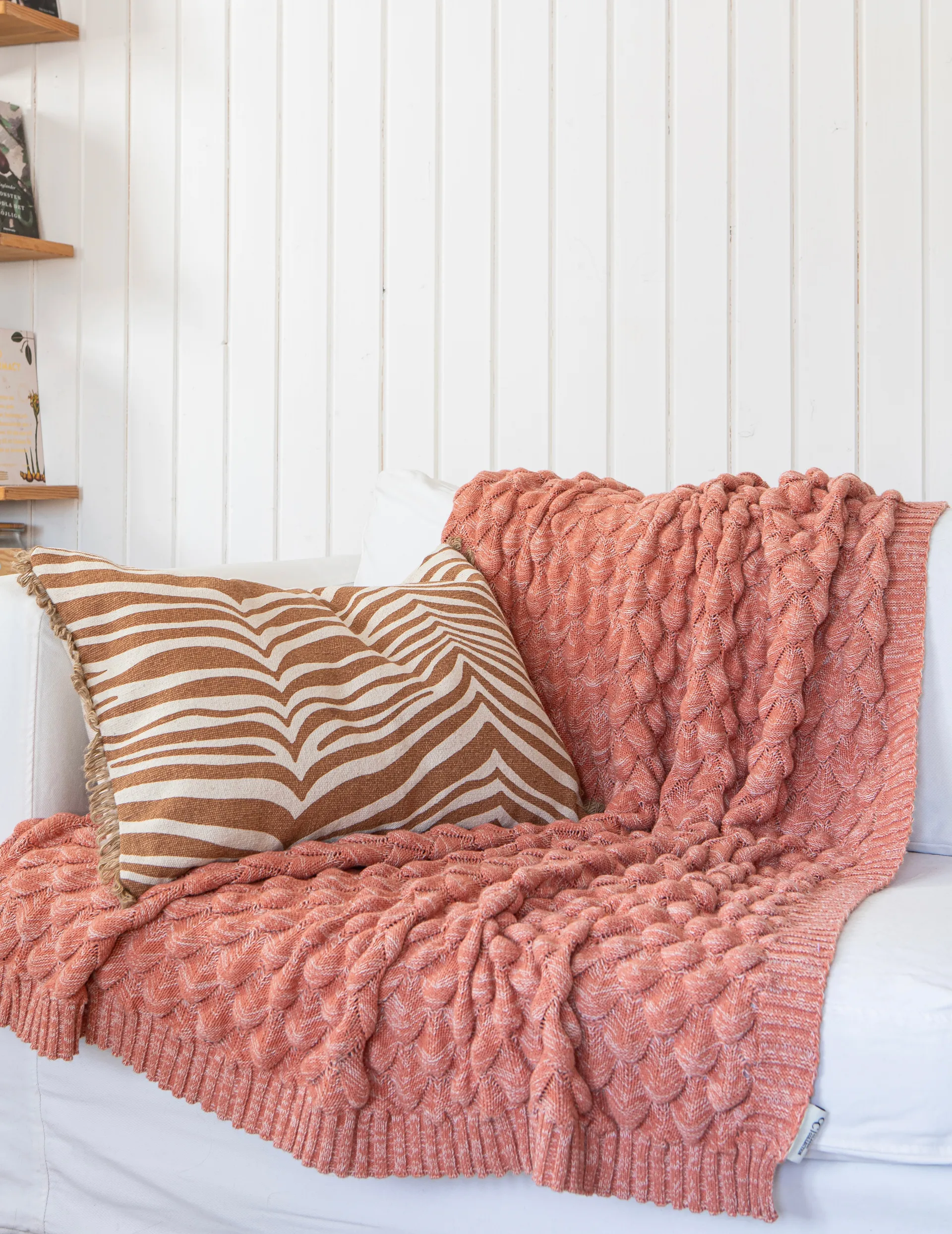 Gems ριχτάρι 130x170 cm, Καφέ Classic Collection