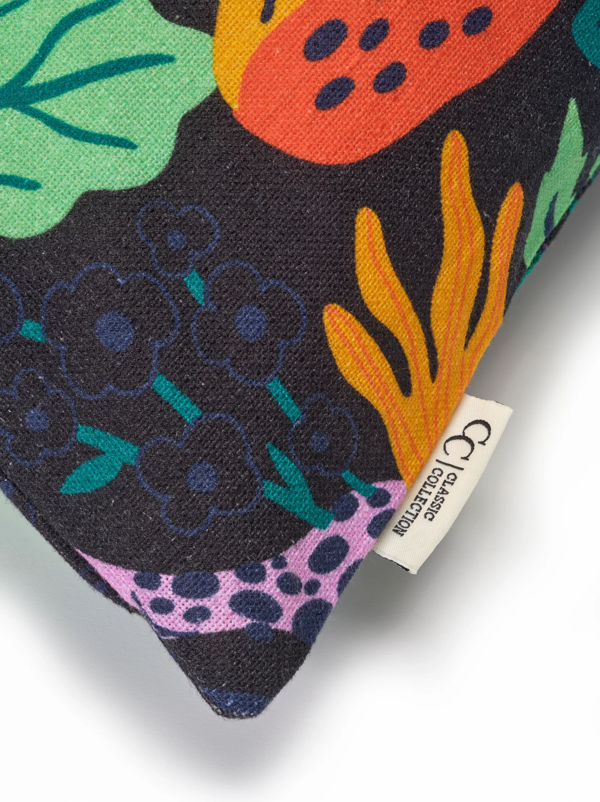 Heritage Garden Κάλυμμα μαξιλαριού 50x50 εκ., Μάυρο Classic Collection