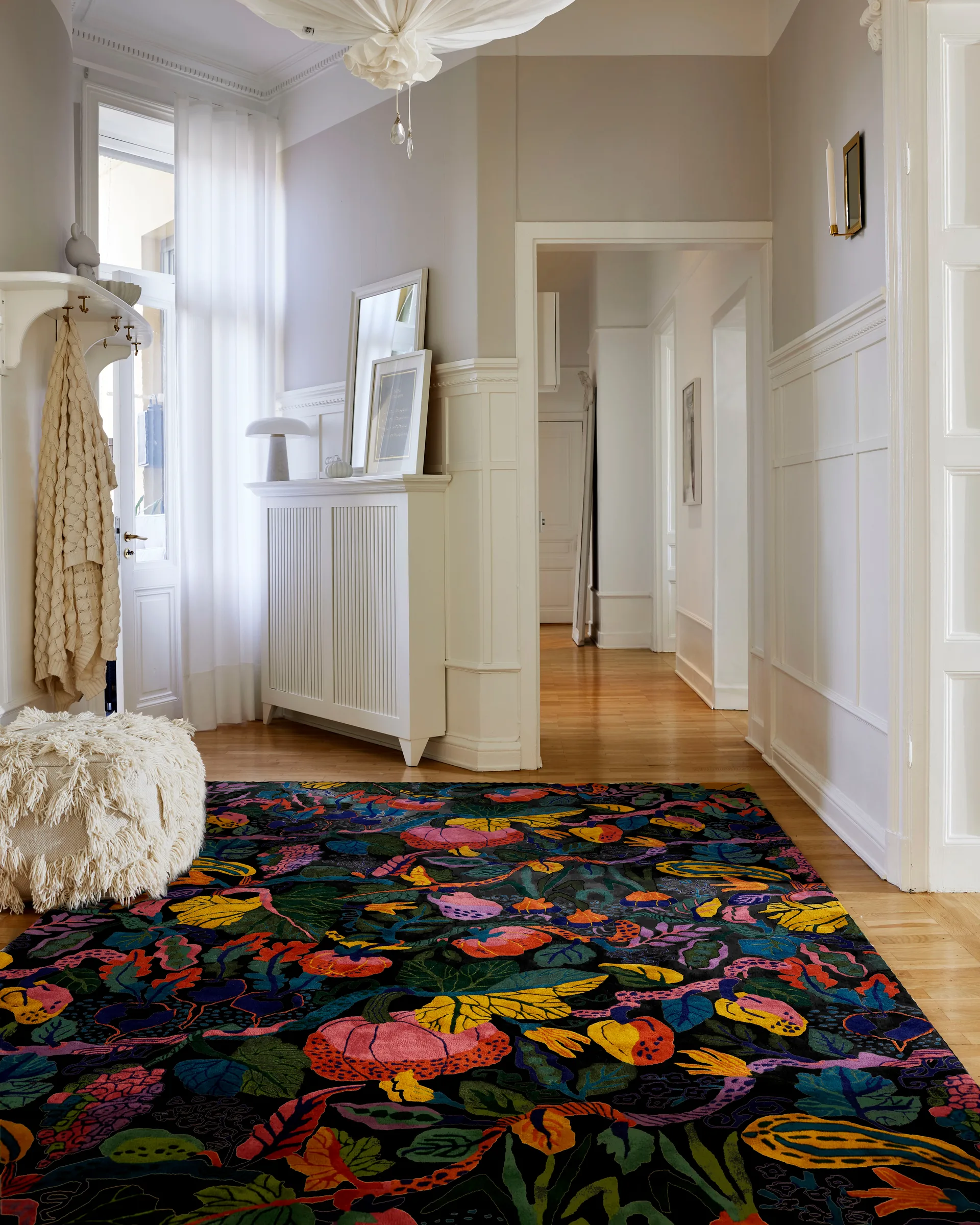 Heritage Garden χαλί, Charcoal-multi, 170x230 εκ. Classic Collection