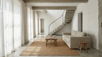 Jute Plain χαλί - Natural, 170x230 εκ. - Classic Collection