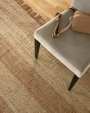 Jute Stripes χαλί - Natural jute, 170x230 εκ. - Classic Collection