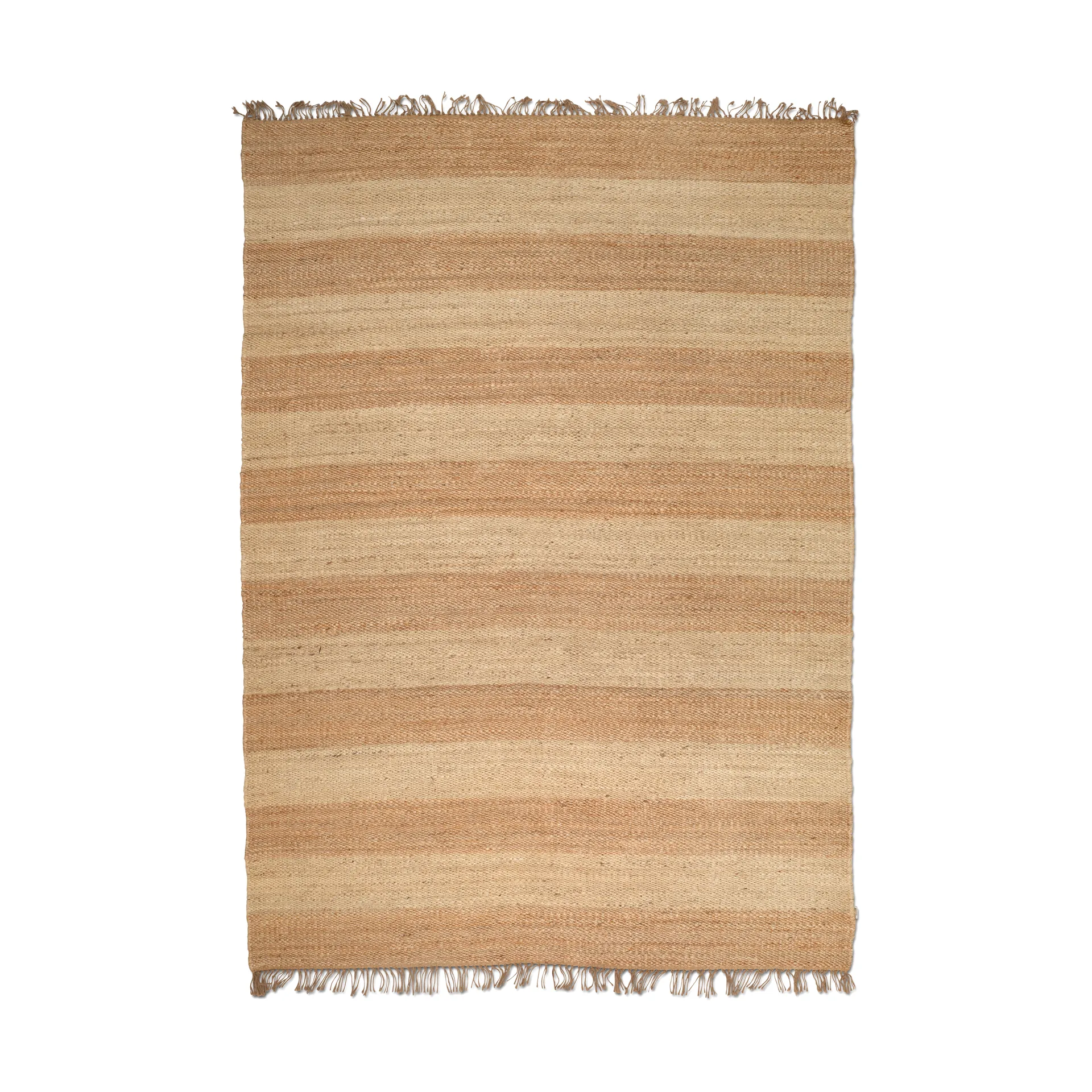 Jute Stripes χαλί, Natural jute, 250x350 εκ. Classic Collection