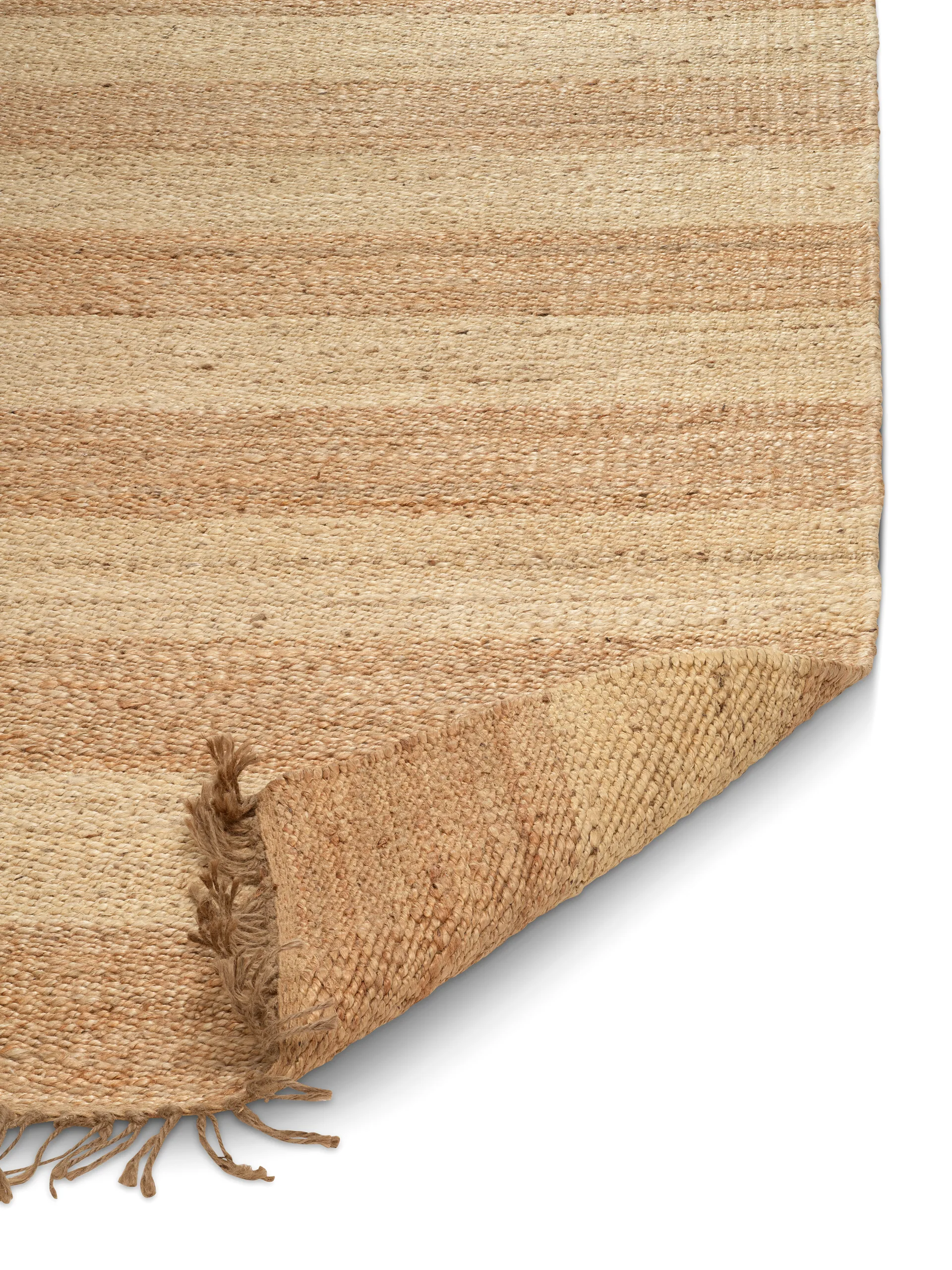 Jute Stripes χαλί, Natural jute, 250x350 εκ. Classic Collection