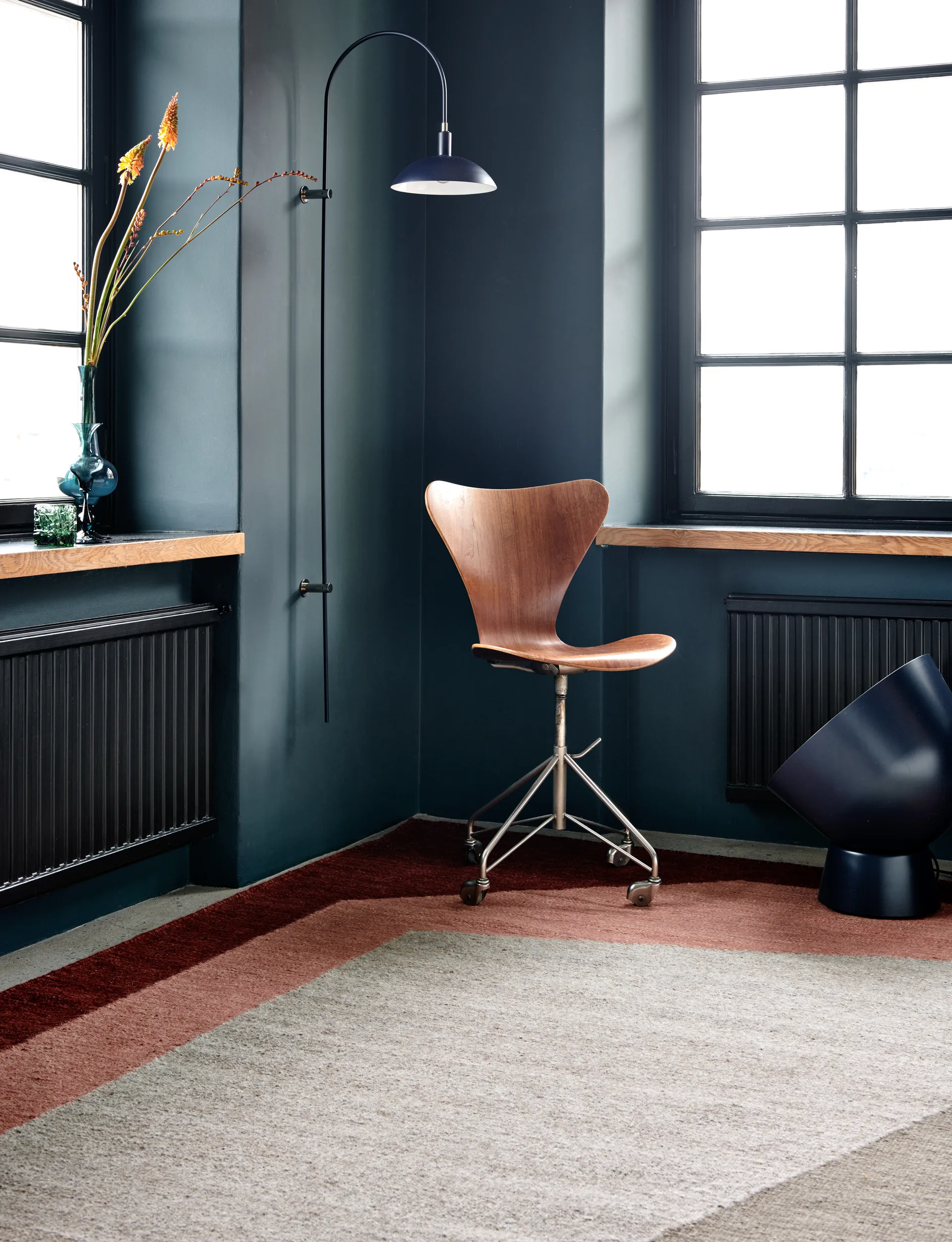 Μάλλινο χαλί Levels 250x350 cm, Κοραλί Classic Collection