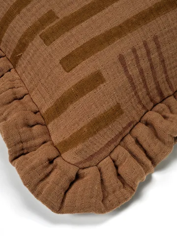 Lines μαξιλαροθήκη 50x50 εκ - Amber - Classic Collection