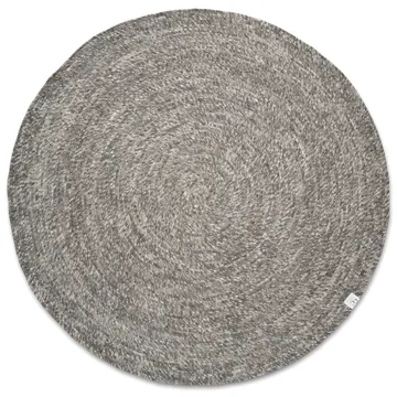 Merino χαλί από μαλλί στρογγυλό Ø160 εκ. - γκρι - Classic Collection