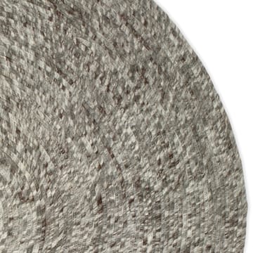 Merino μάλλινο χαλί Ø160cm - γκρι - Classic Collection