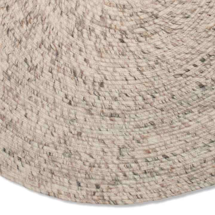 Merino μάλλινο χαλί Ø160cm, μπεζ Classic Collection