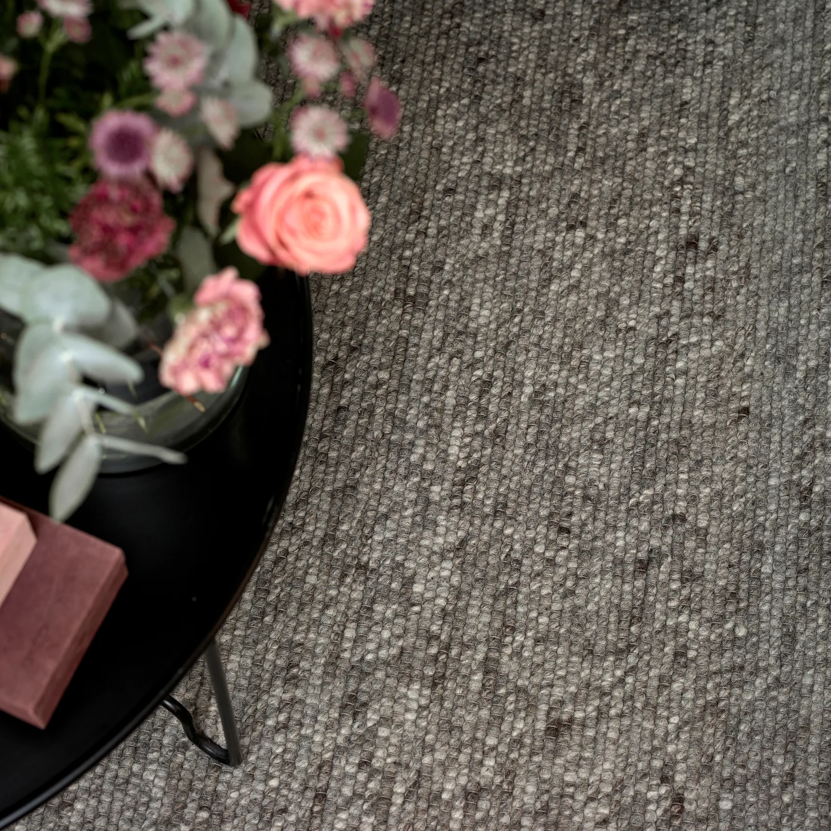 Merino μάλλινο χαλί 170x230 εκ., Γκρι Classic Collection