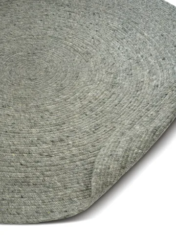 Merino χαλί από μαλλί στρογγυλό Ø200 εκ. - Green - Classic Collection