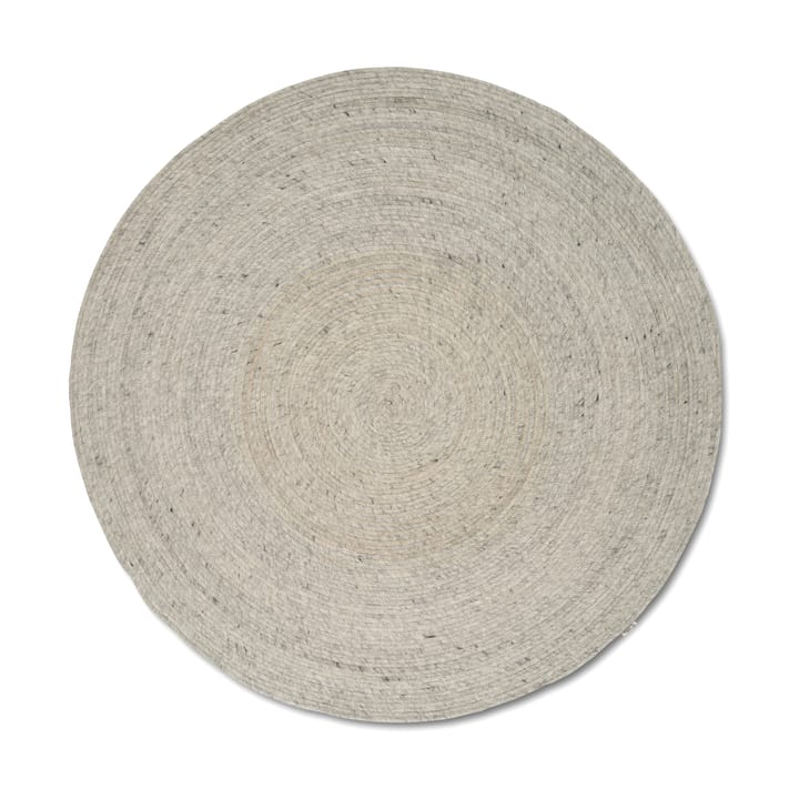 Μάλλινο χαλί merino στρογγυλό Ø240 εκ. - Concrete - Classic Collection