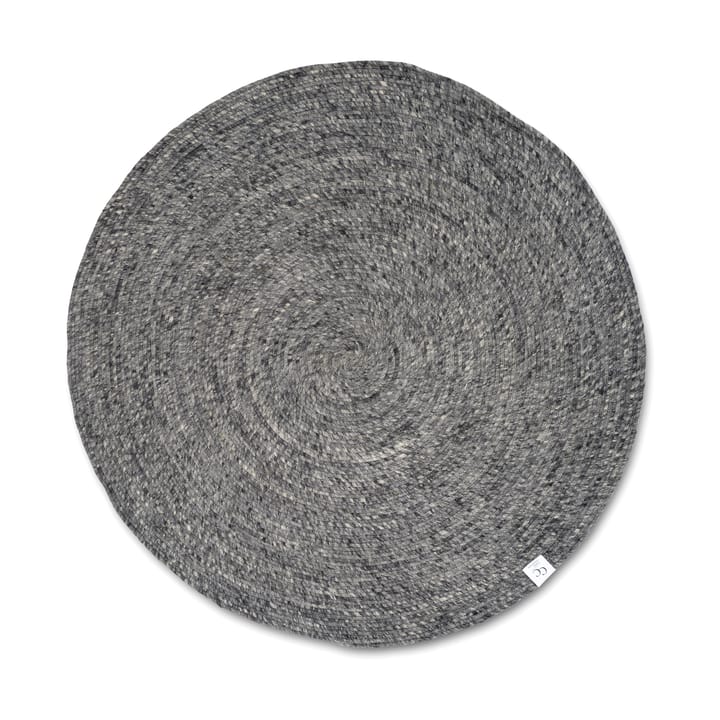 Μάλλινο χαλί merino στρογγυλό Ø240 εκ. - Granit - Classic Collection