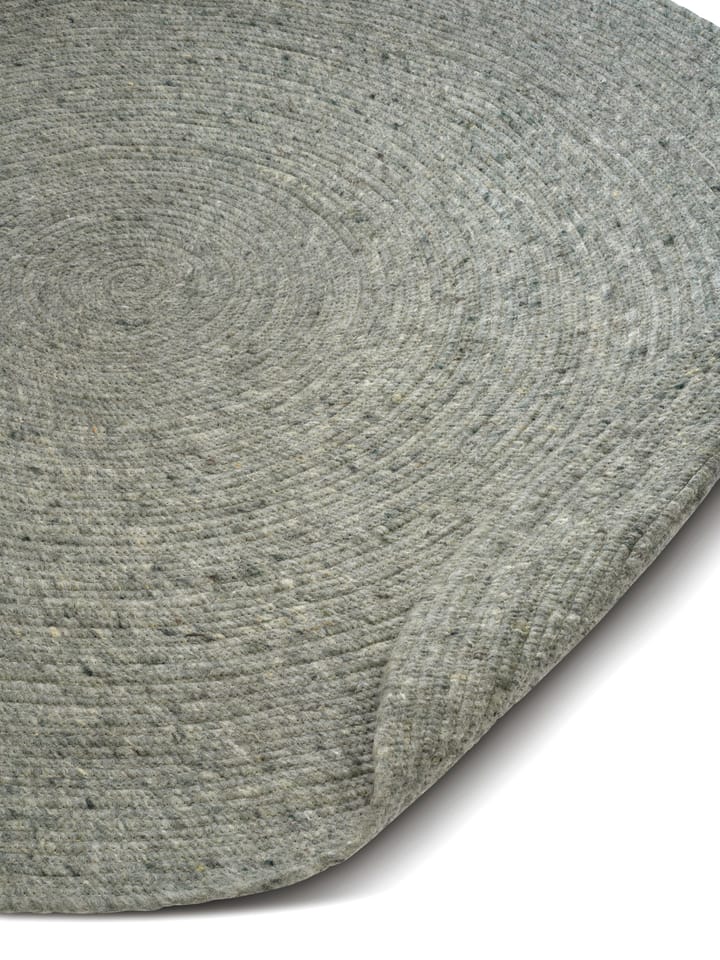 Μάλλινο χαλί merino στρογγυλό Ø240 εκ., Green Classic Collection
