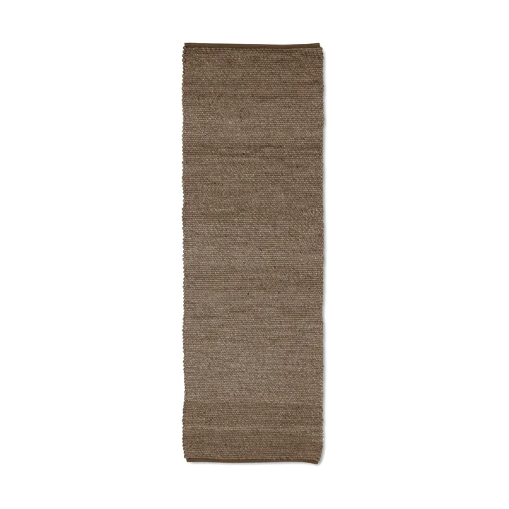 Merino διάδρομος χαλάκι - Καφέ, 80x250 cm - Classic Collection