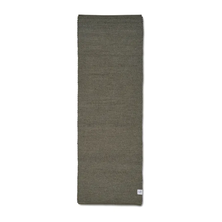 Merino διάδρομος χαλάκι - Dark green, 80x250 cm - Classic Collection