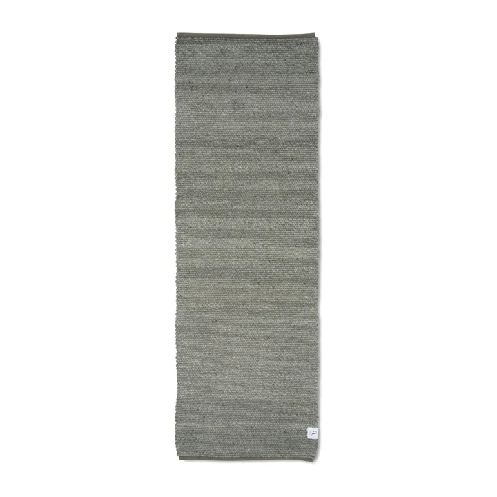 Merino διάδρομος χαλάκι - Green, 80x250 cm - Classic Collection