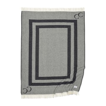 Monogram μάλλινο ριχτάρι 130x200 cm - μαύρο - Classic Collection
