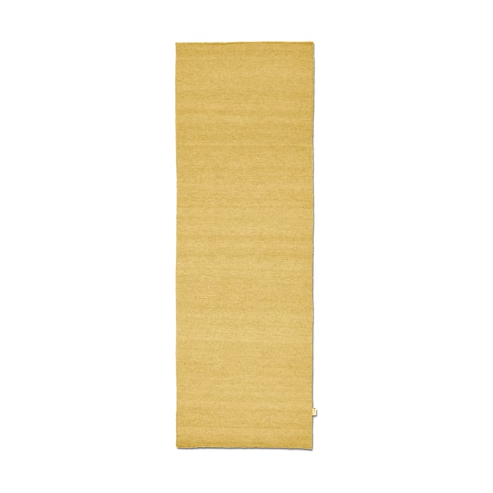 Plain διάδρομος. - Yellow, 80x250 cm - Classic Collection