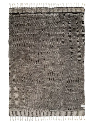 Raccoon μάλλινο χαλί 170x230 cm - Φυσικό - Classic Collection