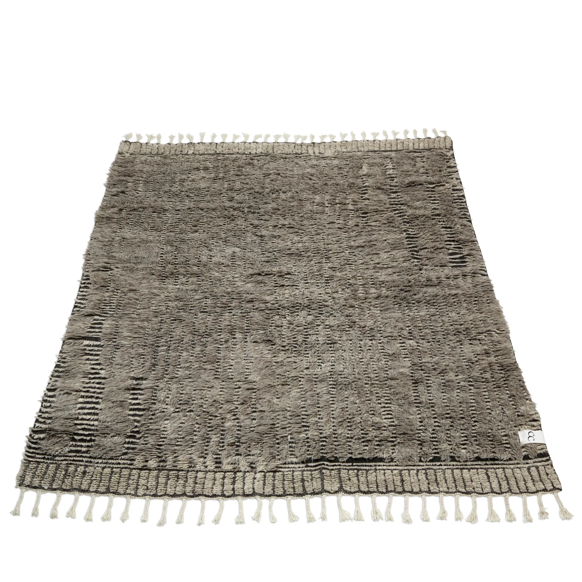 Raccoon μάλλινο χαλί 250x350 cm, Φυσικό Classic Collection