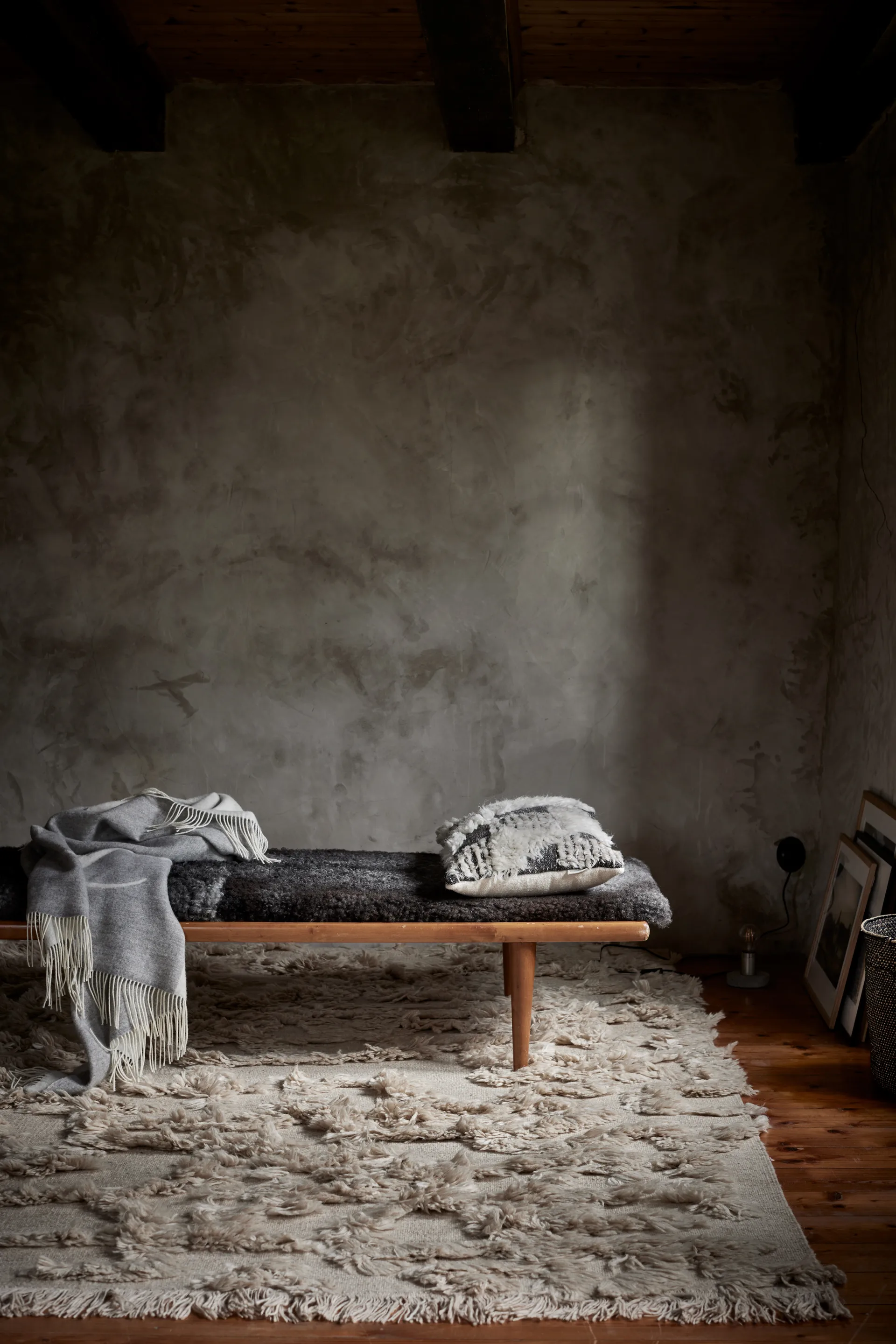 Rio μάλλινο χαλί 200x300 cm, Μπεζ Classic Collection