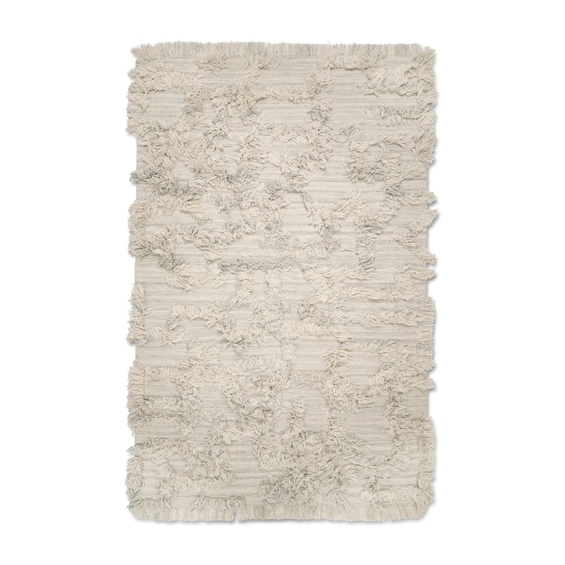 Rio μάλλινο χαλί 250x350 cm, Ivory melange Classic Collection