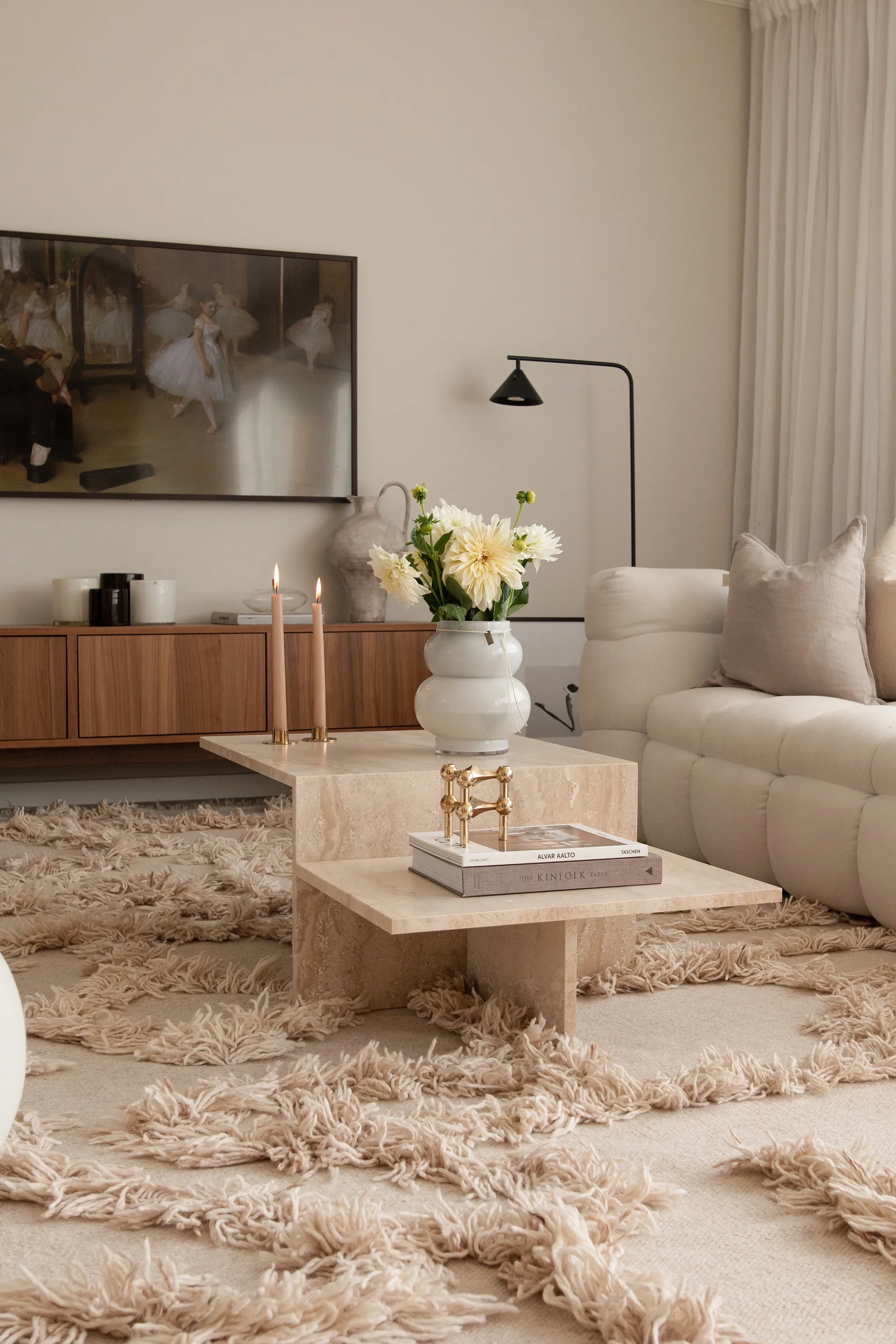 Rio μάλλινο χαλί 250x350 cm, Μπεζ Classic Collection