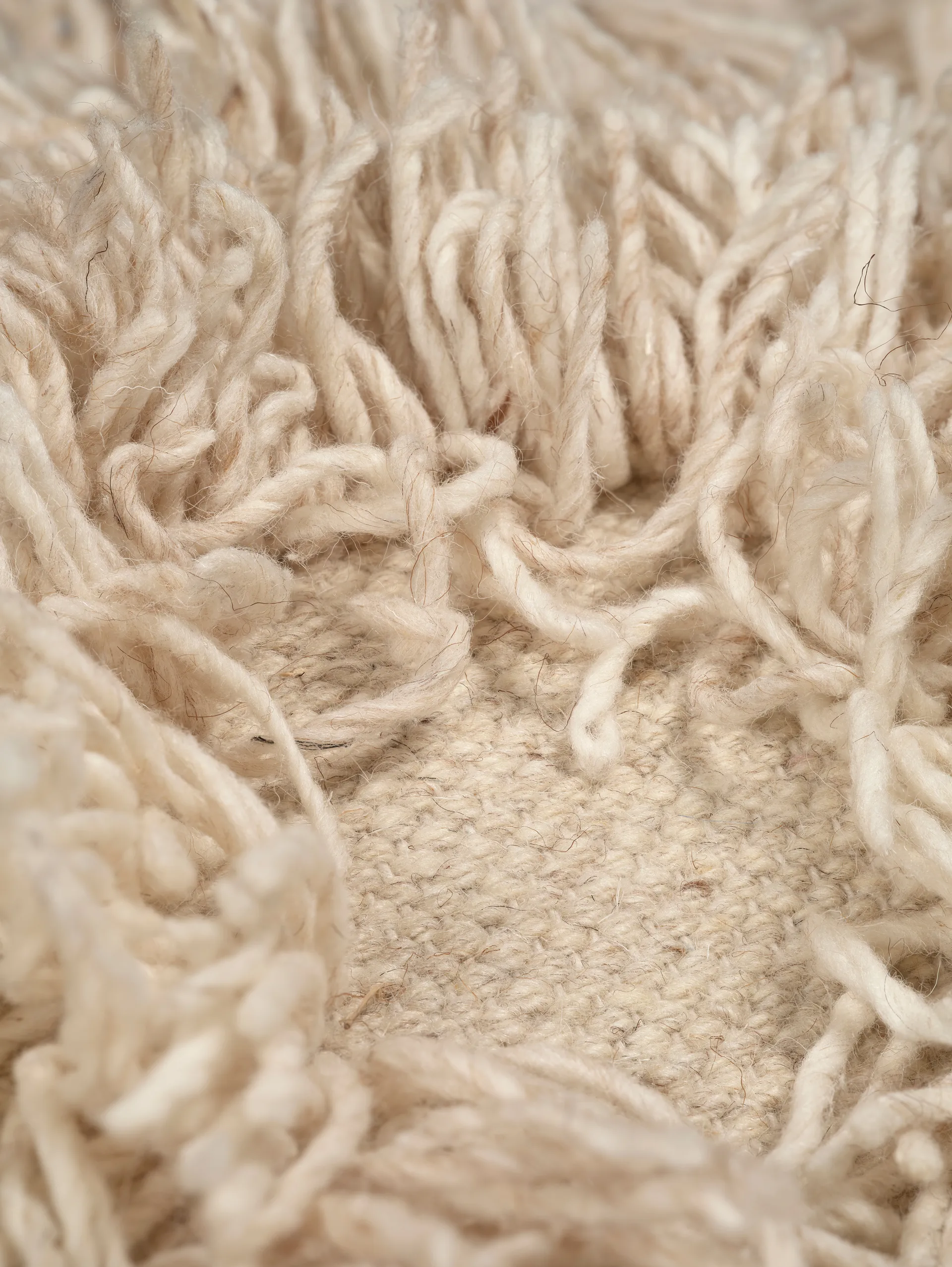 Πουφ Rio 55x55 εκ., Beige Classic Collection