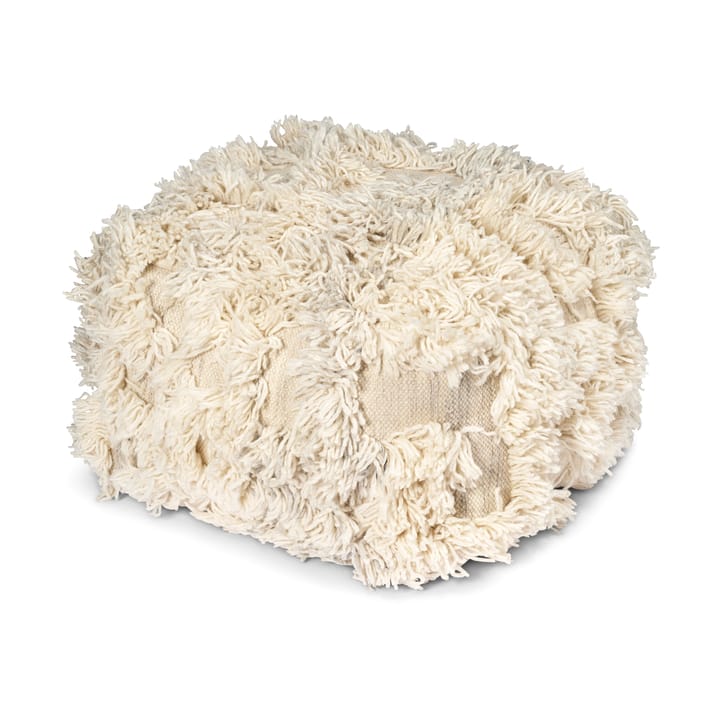 Πουφ Rio 55x55 εκ. - Ivory-melange - Classic Collection