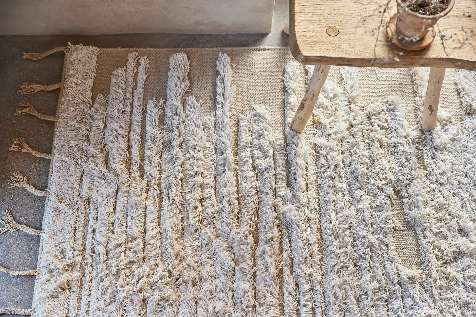 River χαλί 170x230 cm, Μπεζ Classic Collection