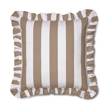Ruffle Stripes Κάλυμμα μαξιλαριού 50x50 εκ. - Beige - Classic Collection