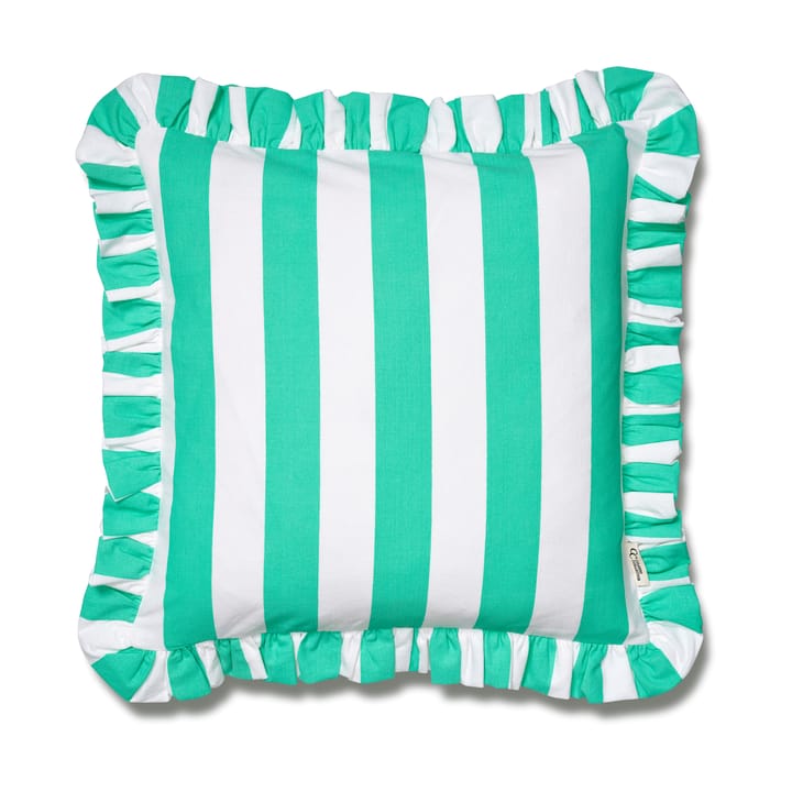 Κάλυμμα μαξιλαριού Ruffle Stripes 50x50 εκ. - Sage - Classic Collection